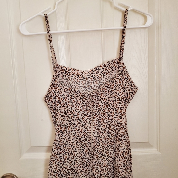 NWOT Abercrombie & Fitch | Wrap Leopard Print Tie Waist Mini Dress - Picture 8 of 11